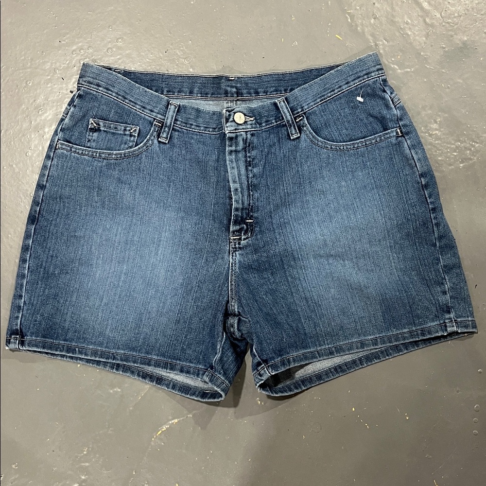 Classic Blue Denim Shorts